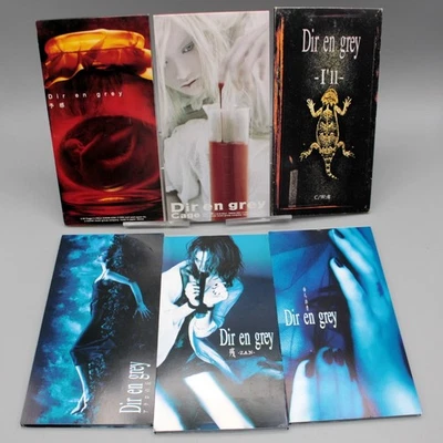FULL SET x6 Dir en grey Japan 8cm CD Yokan Cage I'll Zan Yurameki Acro no Oka Foto 1 de 3