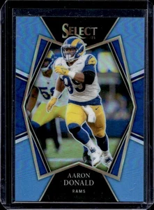2021 Select Aaron Donald Light Blue Prizm Premier #/99 Rams - Picture 1 of 2