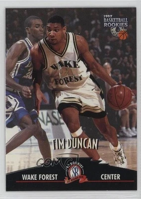 1997 Score Board Rookies Tim Duncan #1 RC HOF - Image 1 of 2