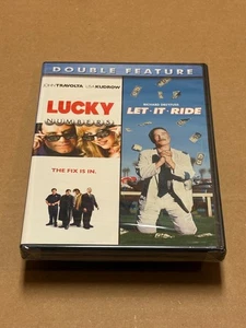 DVD Double Feature 'Lucky Numbers / Let It Ride' Sealed Nw OOP Travolta Dreyfuss - Picture 1 of 4