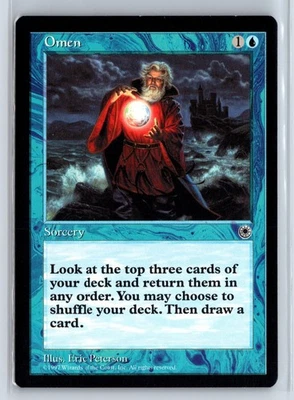 OMEN – MTG Magic the Gathering Card – Portal – Common - Image 1 of 4