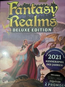 Fantasy Realms: Deluxe Edition Acclaimed Card Game Cursed Hoard & Full Art Slee - Picture 1 of 3