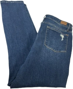 Jeans Judy Blue Redlands cintura alta desgastados novio 11/30 azul JB88220 - Imagen 1 de 8