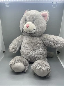 Build A Bear Workshop Gray Kitty Cat 17" Stuffed Plush Animal Toy BAB - Picture 1 of 8