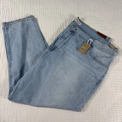 Madewell джинсы женщин 37 плюс размер синий идеальный винтажный укороченный джинсовой ткани новый - Изображение 1 из 4