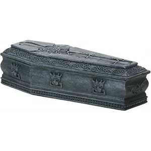 Gargoyle Coffin Jewelry Trinket Box Storage Container Gothic Decoration New - Picture 1 of 2