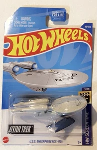 2021 Hot Wheels Star Trek U.S.S. Enterprise NCC-1701 HW Screen Time 5/10 80/250 - Picture 1 of 1