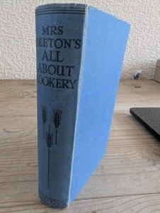 Vintage Mrs Beeton's All About Cookery HB Book Delightful ! - Picture 1 of 14