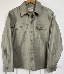 NWOT Marmot Mountain Works Incline Heavyweight Flannel LS Shirt Mens Vetiver M - Picture 1 of 13