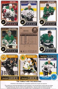 2014-15 OPC O-Pee-Chee Dallas Stars komplettes Team-Set mit Aufklebern + U (25) - Bild 1 von 1