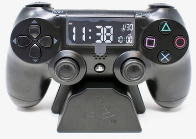OFFICIALLY LICENSED - CLASSIC PLAYSTATION CONTROLLER DIGITAL ALARM CLOCK - Image 1 of 4