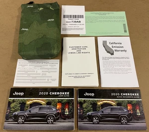 2020 20 Jeep Cherokee Owners Manual Users Guide Set in Storage Case - Bild 1 von 4