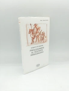 "PROLEGOMENI AL SOCRATE IMMAGINARIO" Roberto De Simone, Einaudi - 9788806178635 - Picture 1 of 2