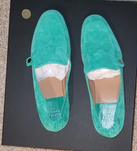 Laurence Dacade Angela Wildleder Grün Halbschuhe Gr. 38,5 Neu mit Karton - Bild 1 von 14