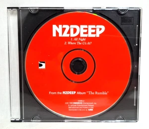 Vintage 1998 Original N2DEEP All Night Where The G's At? CD Single Only No Inlay - Imagen 1 de 8