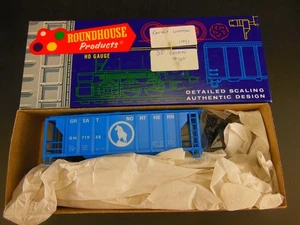 HO SCALE ROUNDHOUSE GREAT NORTHERN GN 71958 COVERED HOPPER KIT - Picture 1 of 2