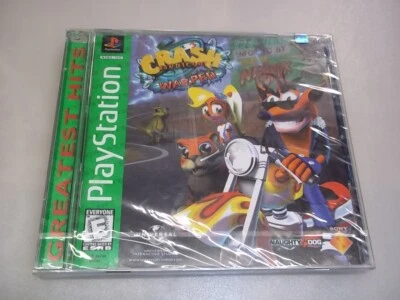 New Crash Bandicoot Warped Greatest Hits (Sony PlayStation 1 PS1, 1998) - Image 1 of 3