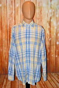 Etro Men Plaid Pearl Button Long Sleeve Dress Shirt Size 43 Made in Italy - Picture 1 of 10
