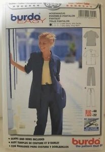 8945 Burda Schnittmuster Misses Hosenanzug Gr. 10, 12, 14, 16, 18, 20, 22 ungeschnitten - Bild 1 von 3