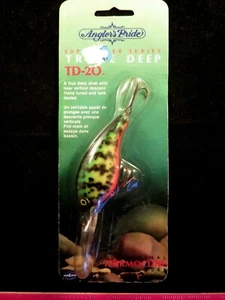 Vintage Angler's Pride Triple Deep TD-20 Fishing Lure 3/4 oz ColorCLector NOS - Picture 1 of 5