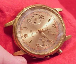 ARMBANDUHR WAKMANN Venus 188 Uhrwerk mechanisch (Handaufzug Chronograph 36MM - Bild 1 von 14