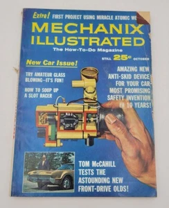Mechanix Illustrated Magazine October 1965 "New Car Issue!" - Imagen 1 de 3