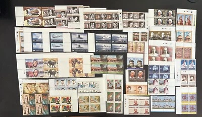 INDIA 2011 COMPLETO 61 BLOQUE DE 4 SELLOS AÑO PACK MNH JUEGO COMPLETO B4 Foto 1 de 2