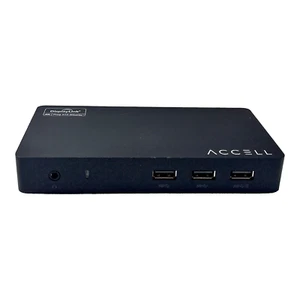 Estación de acoplamiento ACCELL USB 3.0 universal doble pantalla #K172B-008B - Imagen 1 de 3