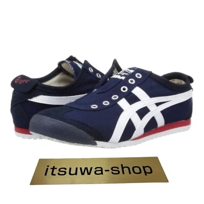 Onitsuka Tiger México 66 Slip-On 1183A360 401 Navy Off White Unisex Nuevo - Imagen 1 de 4