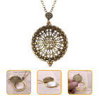 J Necklace for Womens Gold Necklaces Trendy Magnifying Glass Magnifier