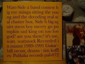 WATT Recorded In Miami 1989-1991 LP/Bill Orcutt/Harry Pussy/James Blood Ulmer - Picture 1 of 2