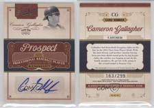 2011 Playoff Prime Cuts Prospect Signatures /299 Cameron Gallagher #CG Auto