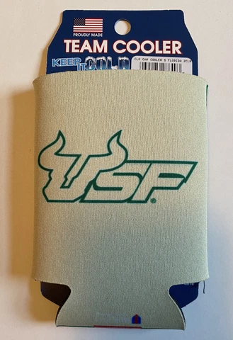 University of South Florida Bulls Can Cooler 12 oz. Koozie Cover