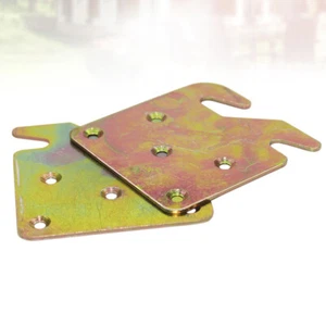 2 Sets Bed Rail Fittings Universal Wood Bed Rail Hook Universal Wood Replacement - Picture 1 of 11