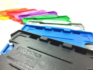 Double Sided Rigid Plastic ID Card Holder (ID Badge Holder) - Free Postage UK - Picture 1 of 27