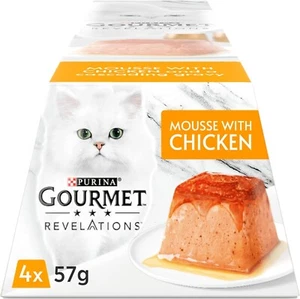 Purina Gourmet Revelation Mousse with Chicken Cat Food 24 x 57G - Picture 1 of 1