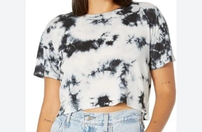 Camisa corta SUNDOWN para mujer de Splendid azul tie dye talla L algodón  Foto 1 de 4