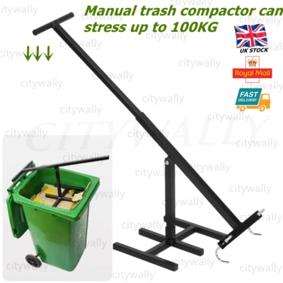 Wheelie Bin Compactor, Dustbin Crusher, Bin Booster, Manual,Bin Crusher 💥💥💥