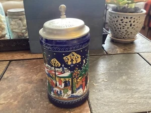 1979 Monaco Seconda Fiera Annuale di Natale Birra Stein - Foto 1 di 8