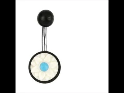 肚扣穿孔不锈钢 Arangholz 骨花 — 第 1/4 张图片