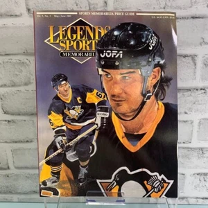 Legends Sports Memorabilia Vol. 5 No. 3 May/June 1992 Mario Lemieux - Picture 1 of 4