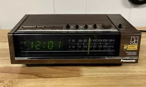 VTG • Panasonic • RC-6050 • AM/FM Alarm Clock Radio • Tested/Works - Picture 1 of 10