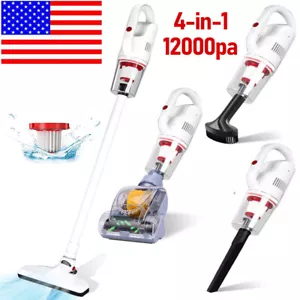 12000PA 120W Vacuum Cleaner Portable Strong Wet & Dry Powerful Suction Handheld - Picture 1 of 12