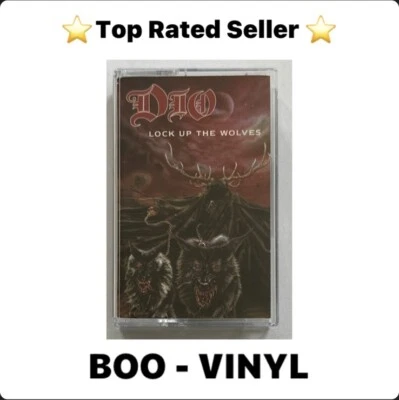 Dio - Lock Up The Wolves - Cassette Tape US Issue Heavy Metal Ex / Mint - Image 1 of 4