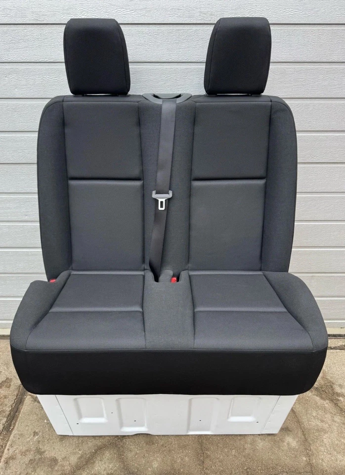 Genuine Mercedes Sprinter Double Passenger Seat With Base for W907 W910 2018+ UK - Image 1 of 1