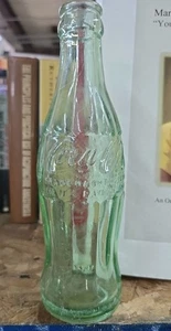 Rare Vintage Antique Lewiston ME Coca Cola Trademark 6.5 Fl Bottle Early 1900 - Picture 1 of 3