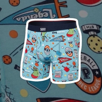 NUEVO Calzoncillo Boxer Saxx Vibe Xtra Mosca Para Hombre Estadio Ropa Interior Pickleball Talla XL Foto 1 de 4