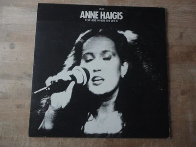 Anne Haigis – For Here Where The Life Is, Mood Records, Germany 1982, Reissue - Bild 1 von 4
