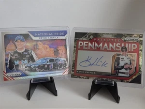Kevin Harvick Patended Penmanship Camo & Silver National Pride 2019 Prizm Nascar - Picture 1 of 2