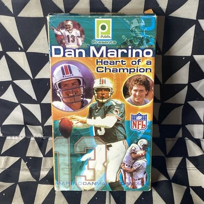 Dan Marino Heart Of A Champion VHS Miami Dolphins - Image 1 of 4